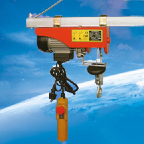 Mini electric hoist, rope hoist